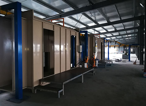 Powder Coating Oven in Metal Furniture Making